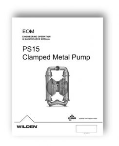 کاتالوگ پمپ دیافراگمی 3 اینچ ویلدن مدل PS15 سری ORIGINAL METAL