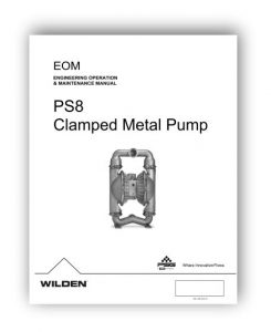 کاتالوگ پمپ دیافراگمی 2 اینچ ویلدن مدل PS8 سری ORIGINAL METAL