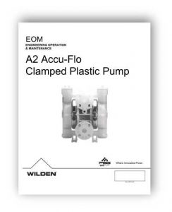 کاتالوگ پمپ دیافراگمی 1 اینچ ویلدن مدل A2P سری ORIGINAL PLASTIC