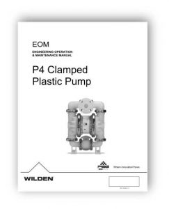 کاتالوگ پمپ دیافراگمی 1/2-1 اینچ ویلدن مدل P4 سری ORIGINAL PLASTIC